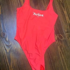 Aerie One Piece Swimsuit  - “Aries” astrological sign NWOT